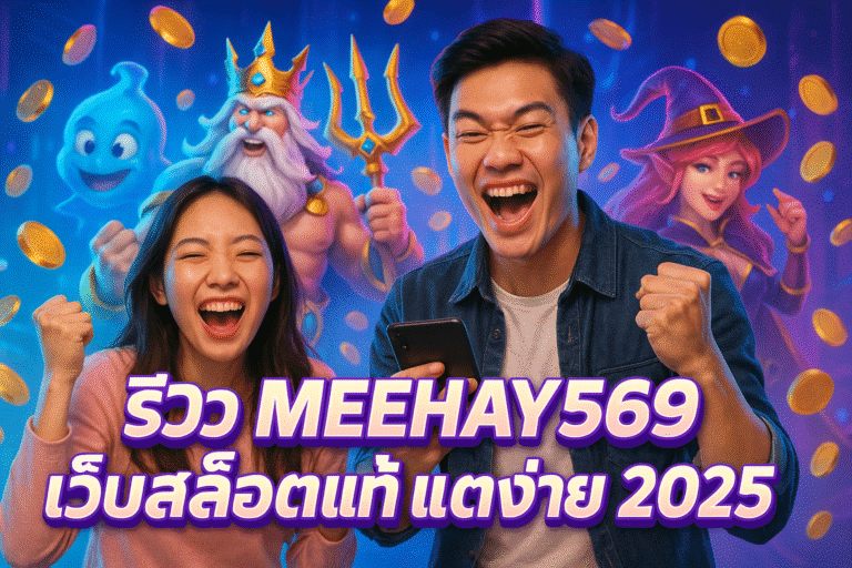 รีวิว MEEHAY569 เว็บสล็อตแท้ แตกง่าย 2025
