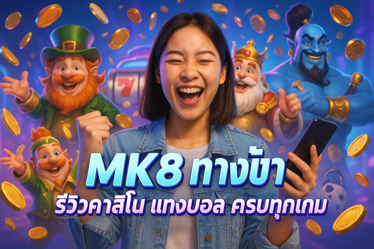 MK8 ทางเข้า + รีวิวคาสิโน แทงบอล ครบทุกเกม